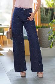 Pantalón de pierna ancha - Solo la prenda